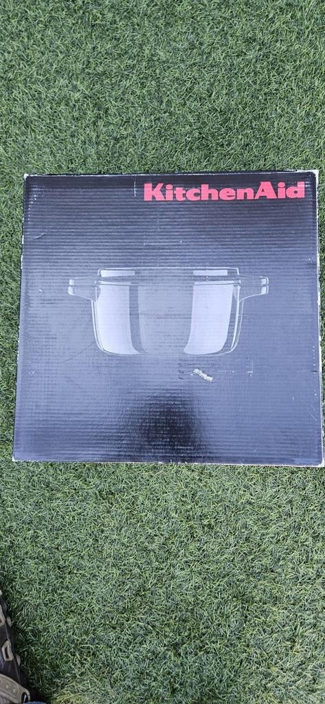 KitchenAid Gietijzeren Kookpan - 3.8L / 24cm, Huis en Inrichting, Kookpan of Snelkookpan, Gietijzer, Nieuw, Ophalen of Verzenden