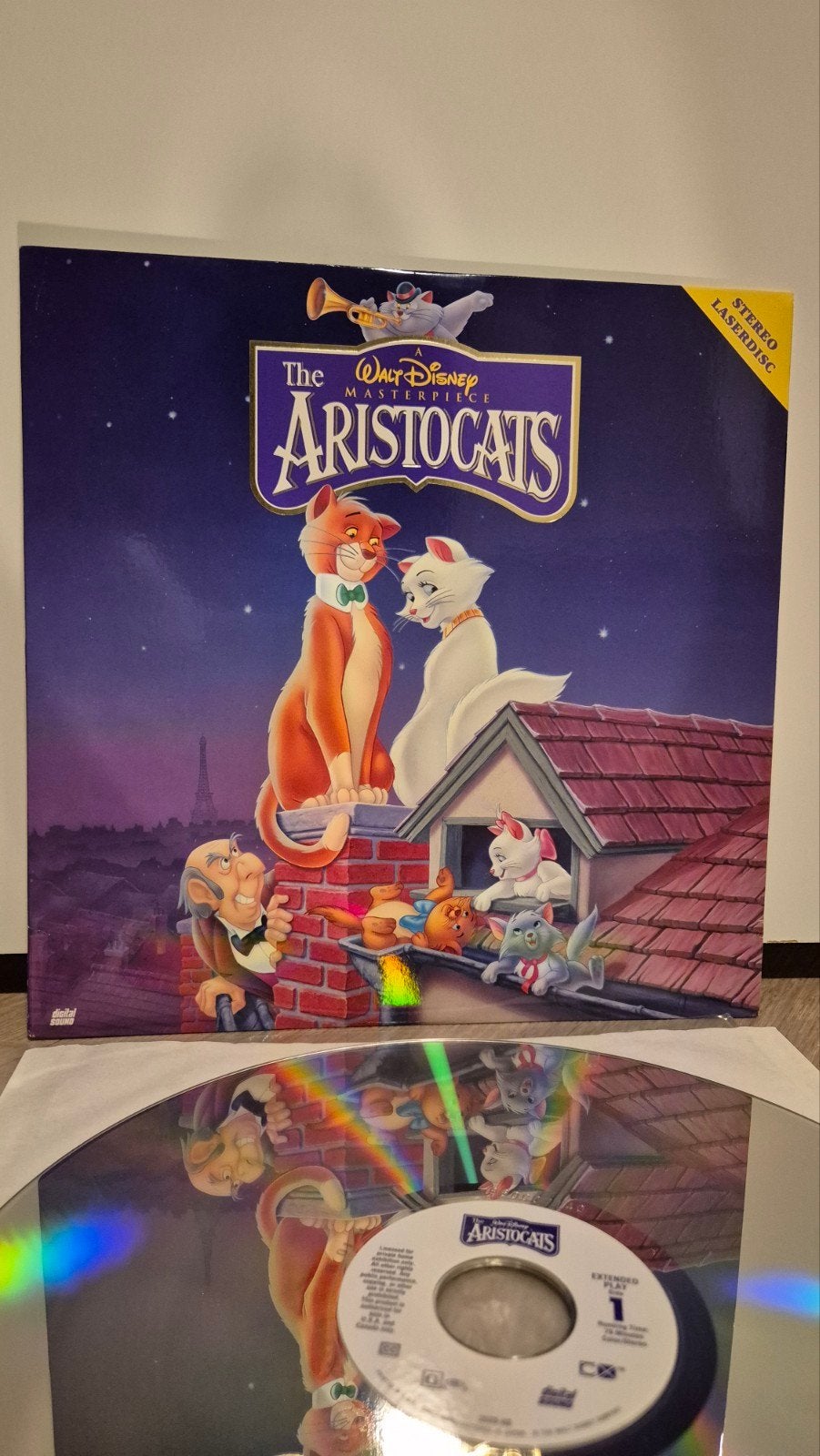 Aristocats Laserdisc, Bonusmateriaal, Engels, Tekenfilm, Engels