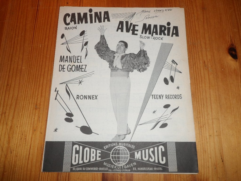 Camina / ave maria - manuel de gomez, Muziek en Instrumenten, Gebruikt, Gitaar, Ophalen of Verzenden, Artiest of Componist