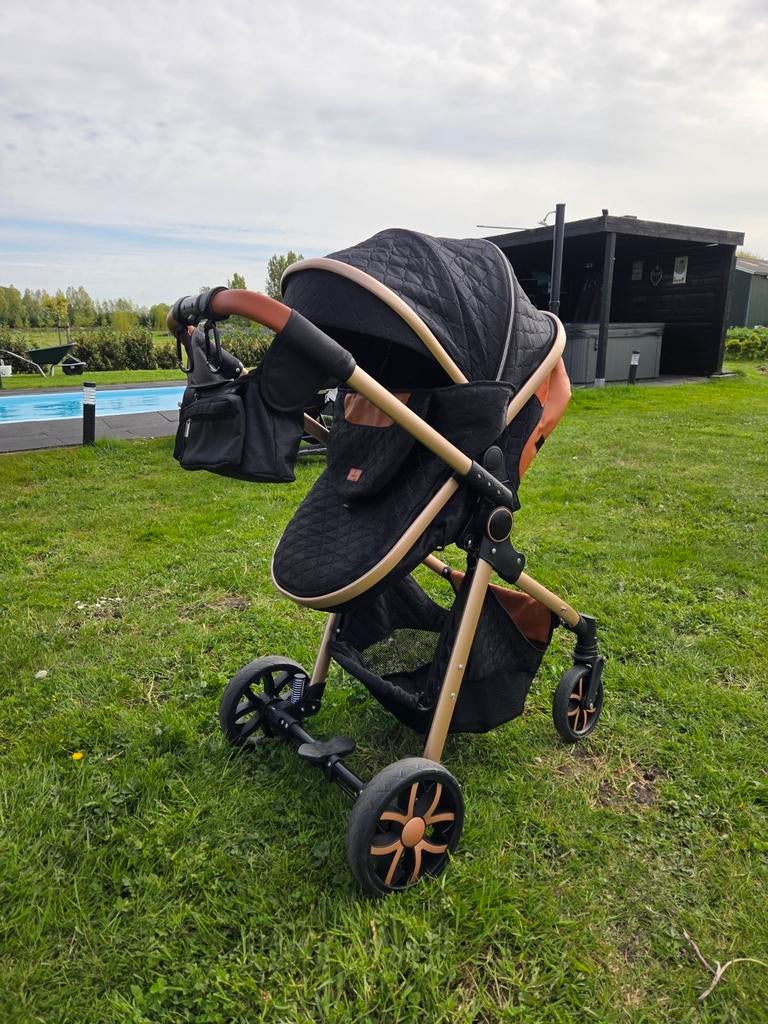 Luxe Combiwagen met autostoel kinderwagen, Zo goed als nieuw, Combiwagen, Met autostoeltje, Ophalen