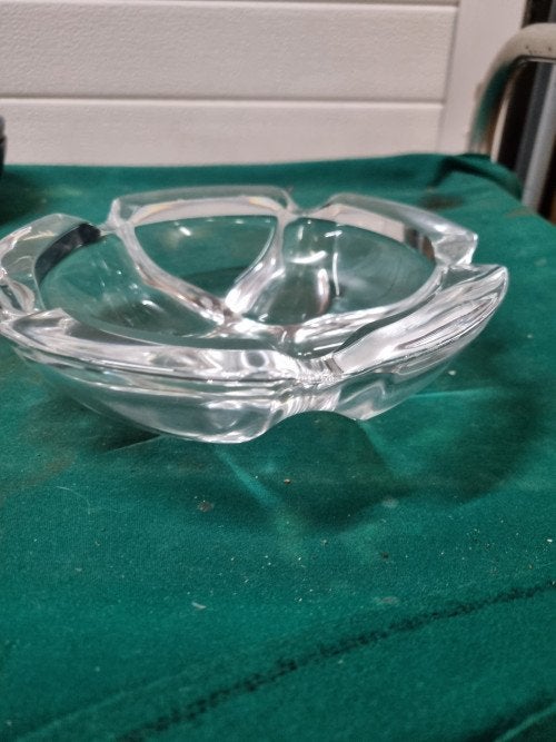 asbak sigarenasbak  kristal glas groot, Ophalen of Verzenden, 'T Olde Gre-j, Info@toldegrej.nl, Endepoelstraat 20f Didam