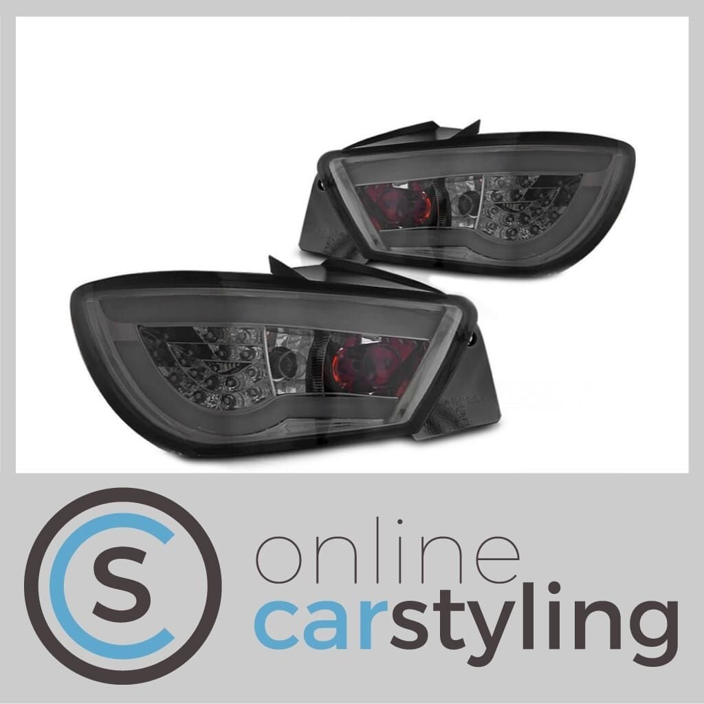 LED Achterlichten Seat Ibiza 6J Smoke Lightbar Design, -, -, Nieuw, Ophalen of Verzenden