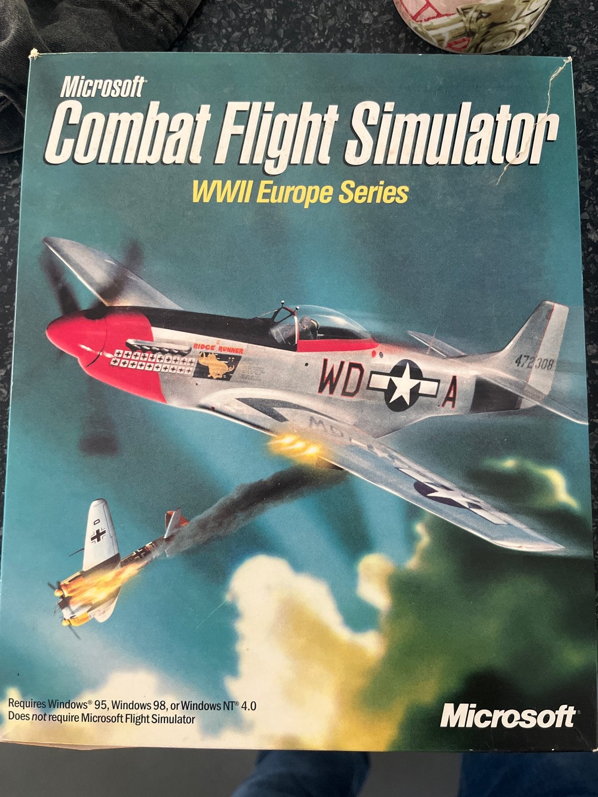 Microsoft Combat Flight Simulator WWII Europe Series, Ophalen of Verzenden, Gebruikt, Simulatie