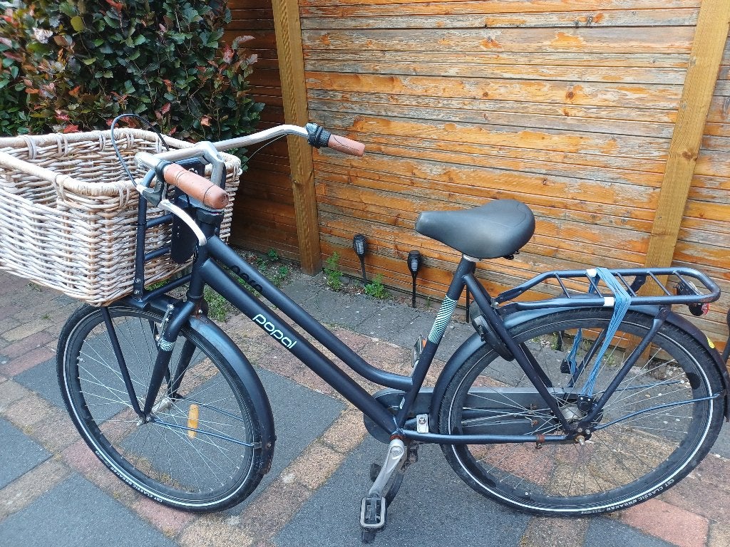 Damesfiets Popal / 28 inch / framemaat 57 / 3 versnellingen, Terugtraprem, Gebruikt, Versnellingen, 56 cm of meer