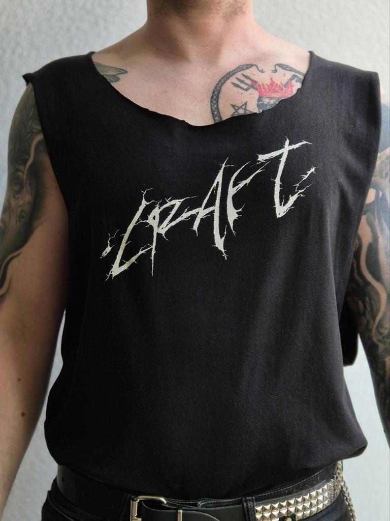 Craft Black Metal t-shirt, Kleding | Heren, T-shirts, Ophalen of Verzenden, Gedragen, Maat 56/58 (XL), Zwart