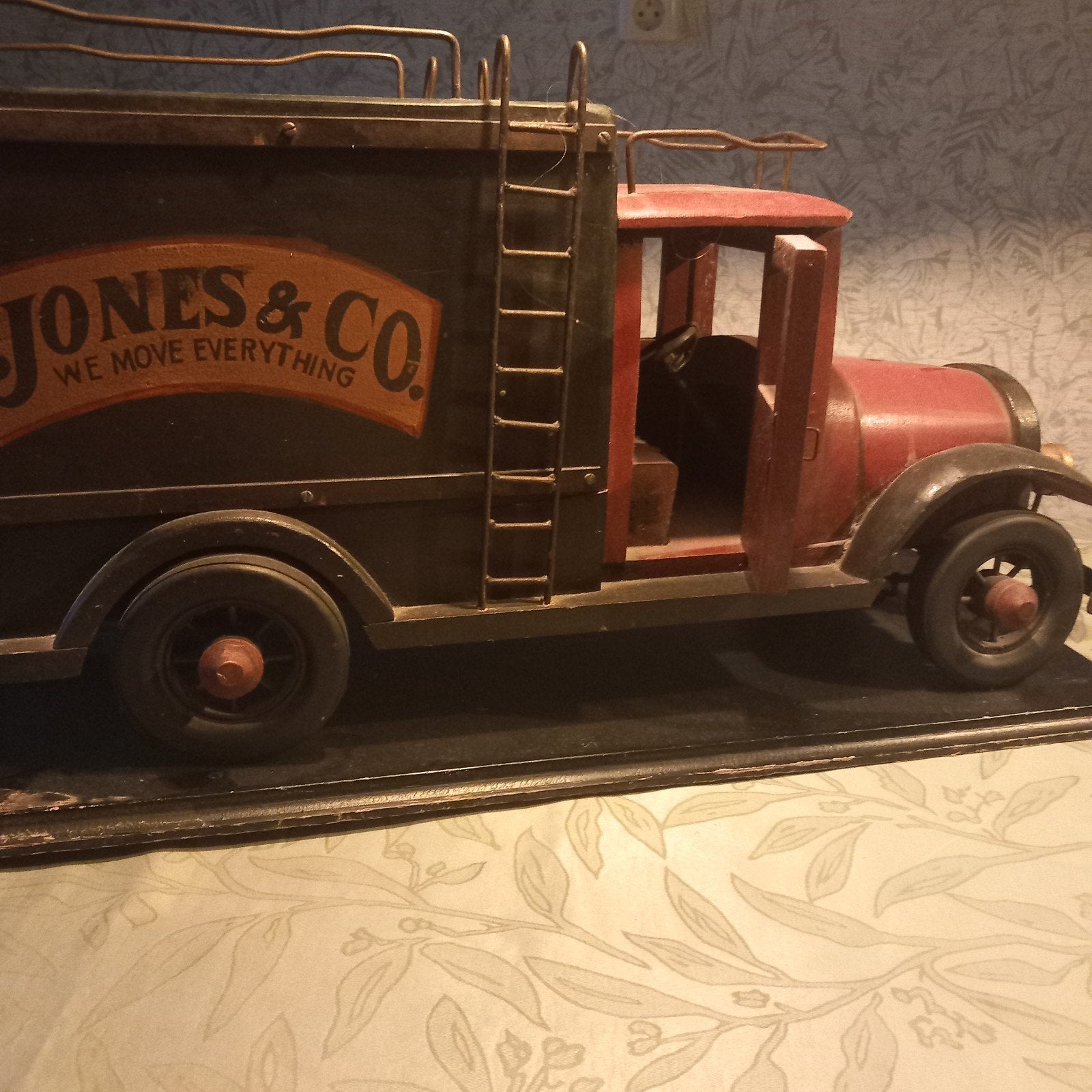 oude houten auto, Ophalen, Gebruikt