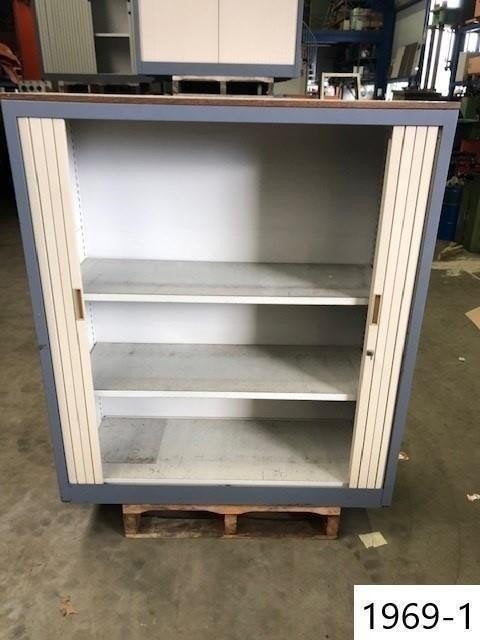 1969. Kasten / Kast / Garagekast / Werkplaats / roldeurkast, Ophalen, Gebruikt, 25 tot 50 cm