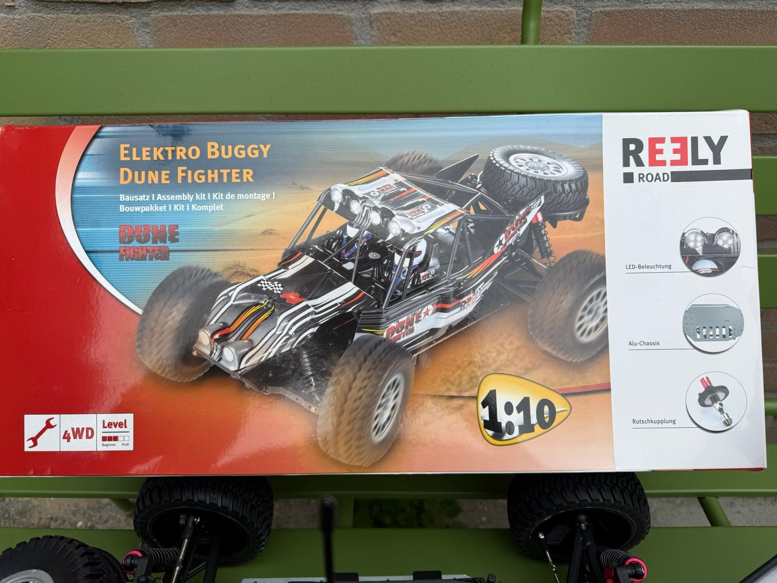 Te koop dune fighter 1op10 nieuw, Overige merken, Auto, Groter dan 1:32, Ophalen of Verzenden