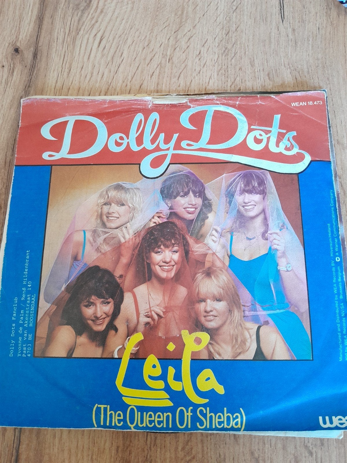 Dolly dots 7inch leila, Cd's en Dvd's, Ophalen of Verzenden, Zo goed als nieuw, Pop