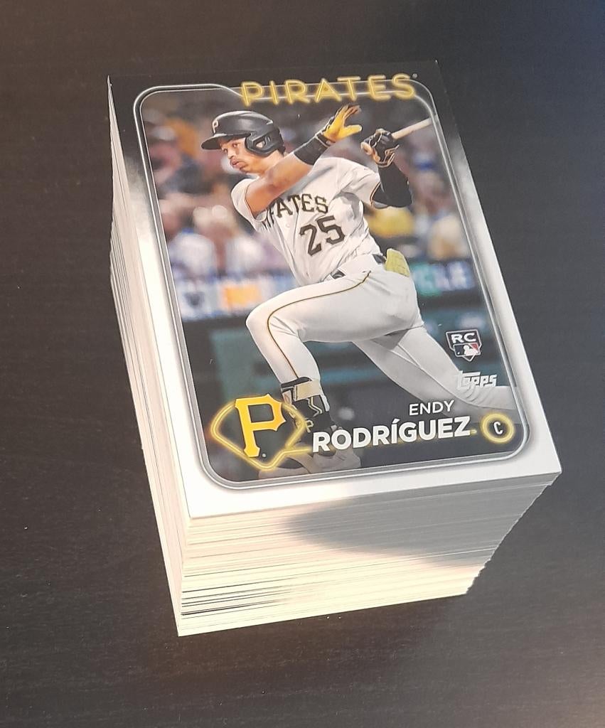Topps 2024 - 129 baseball plaatjes, Ophalen of Verzenden, Zo goed als nieuw, Meerdere plaatjes