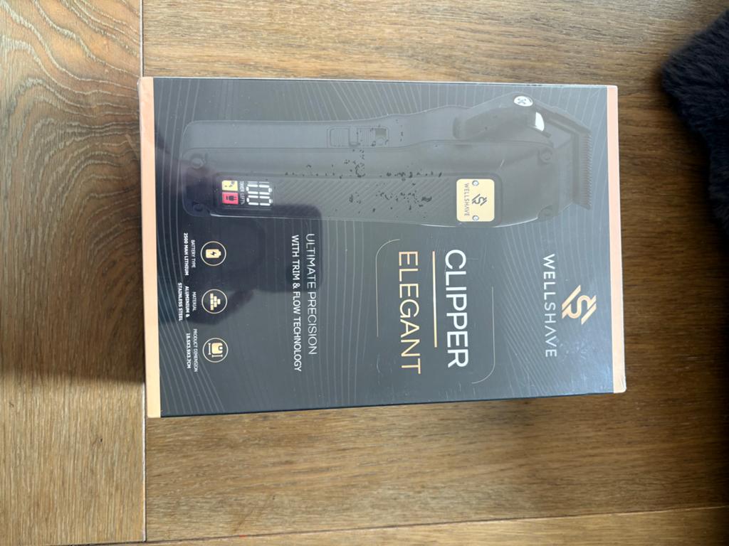 Wellshave Clipper Elegant Tondeuse - Nieuw in doos, Ophalen of Verzenden, Zo goed als nieuw