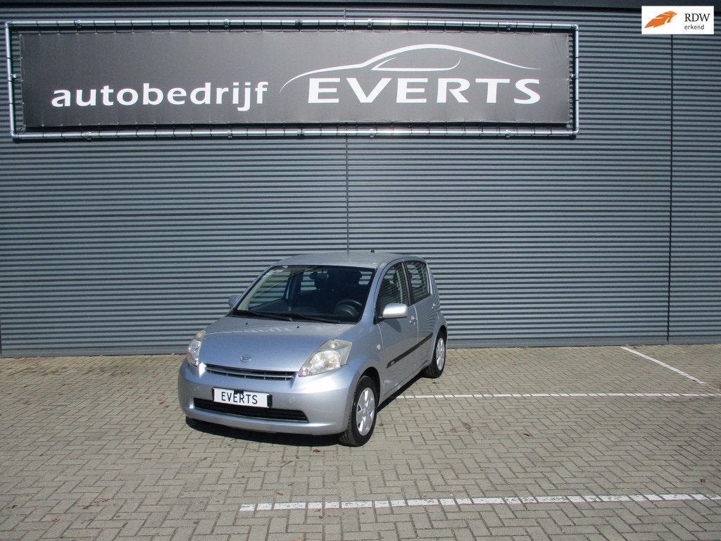 Daihatsu Sirion 2 1.0-12V Premium Apk 31-03-2027 nette goed, Auto's, Daihatsu, Voorwielaandrijving, Stof, Gebruikt, Sirion