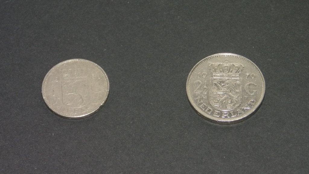 Nederlandse 1,00 gulden - 1980 - 2,50 gulden – 1970 , Ophalen of Verzenden, Koningin Juliana, 1 gulden, Losse munt