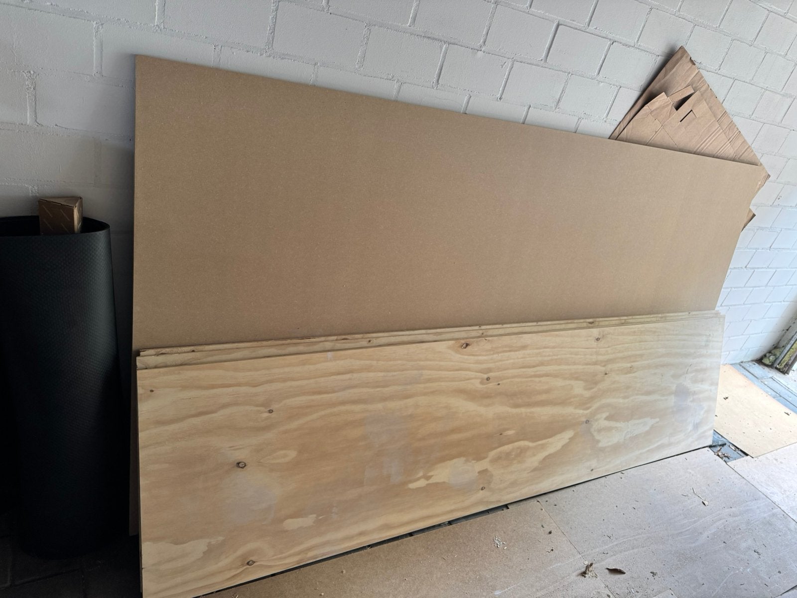 mdf en hardboard, Doe-het-zelf en Verbouw, Ophalen, Zo goed als nieuw