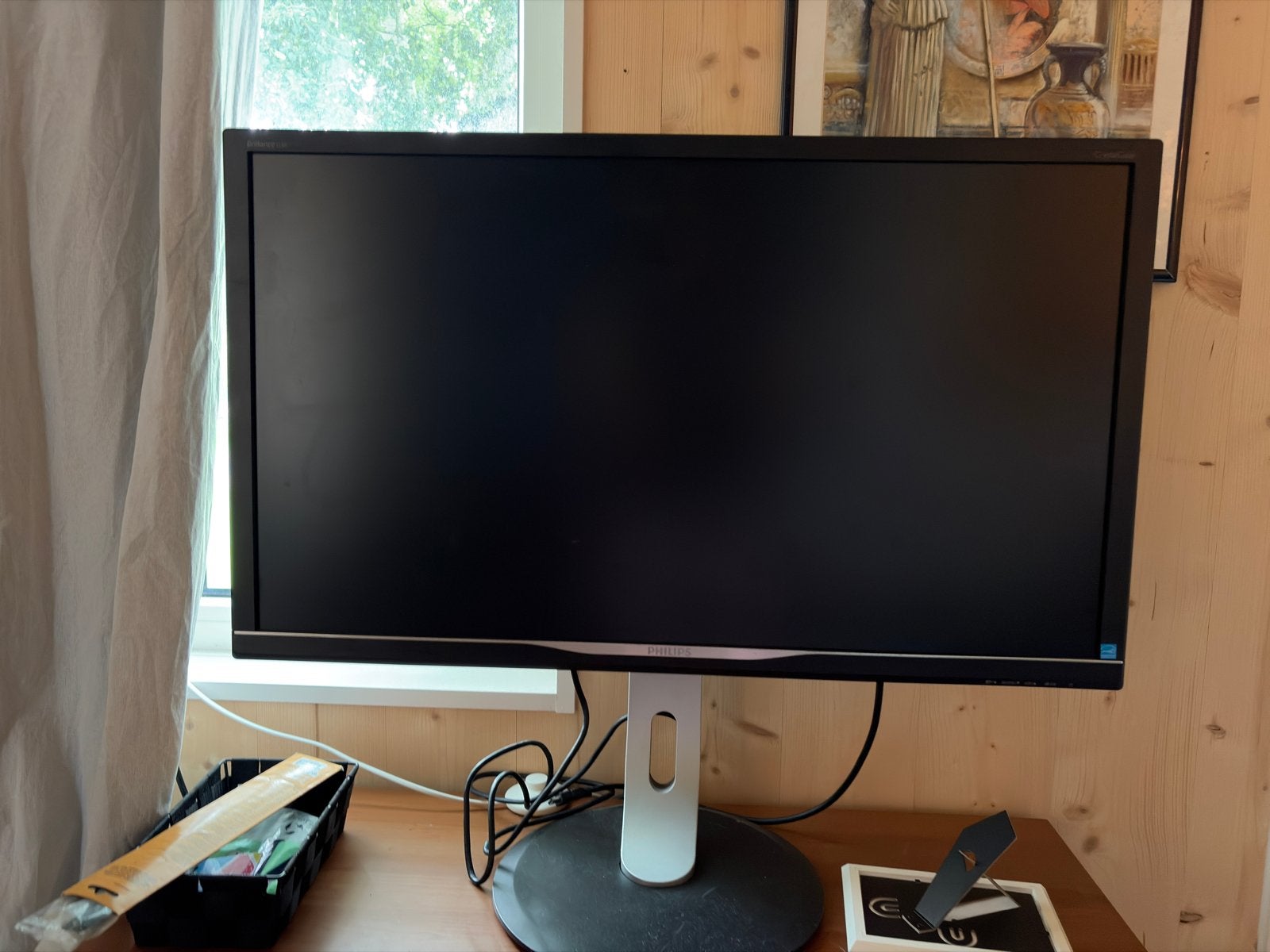 Philips 32" IPS monitor, Gebruikt, IPS, Ophalen of Verzenden, Quad HD (2K)