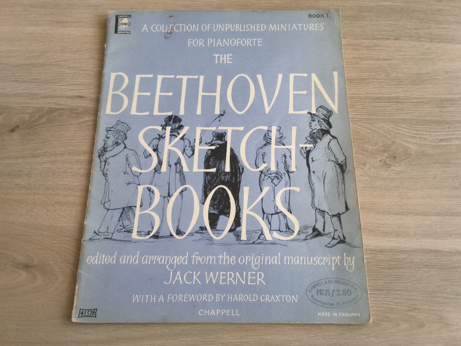 Beethoven Sketchbooks - Easy Pieces for Pianoforte, Ophalen of Verzenden