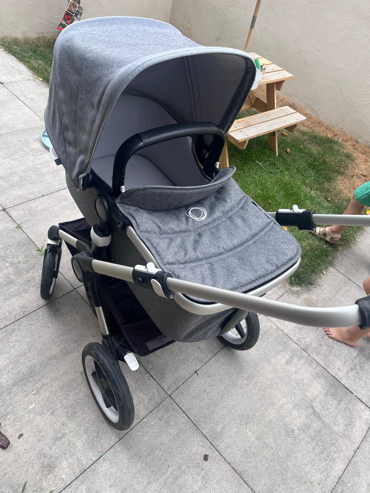 Bugaboo Fox 2 kinderwagen met meerijdplankje, Ophalen, Gebruikt, Bugaboo, Combiwagen