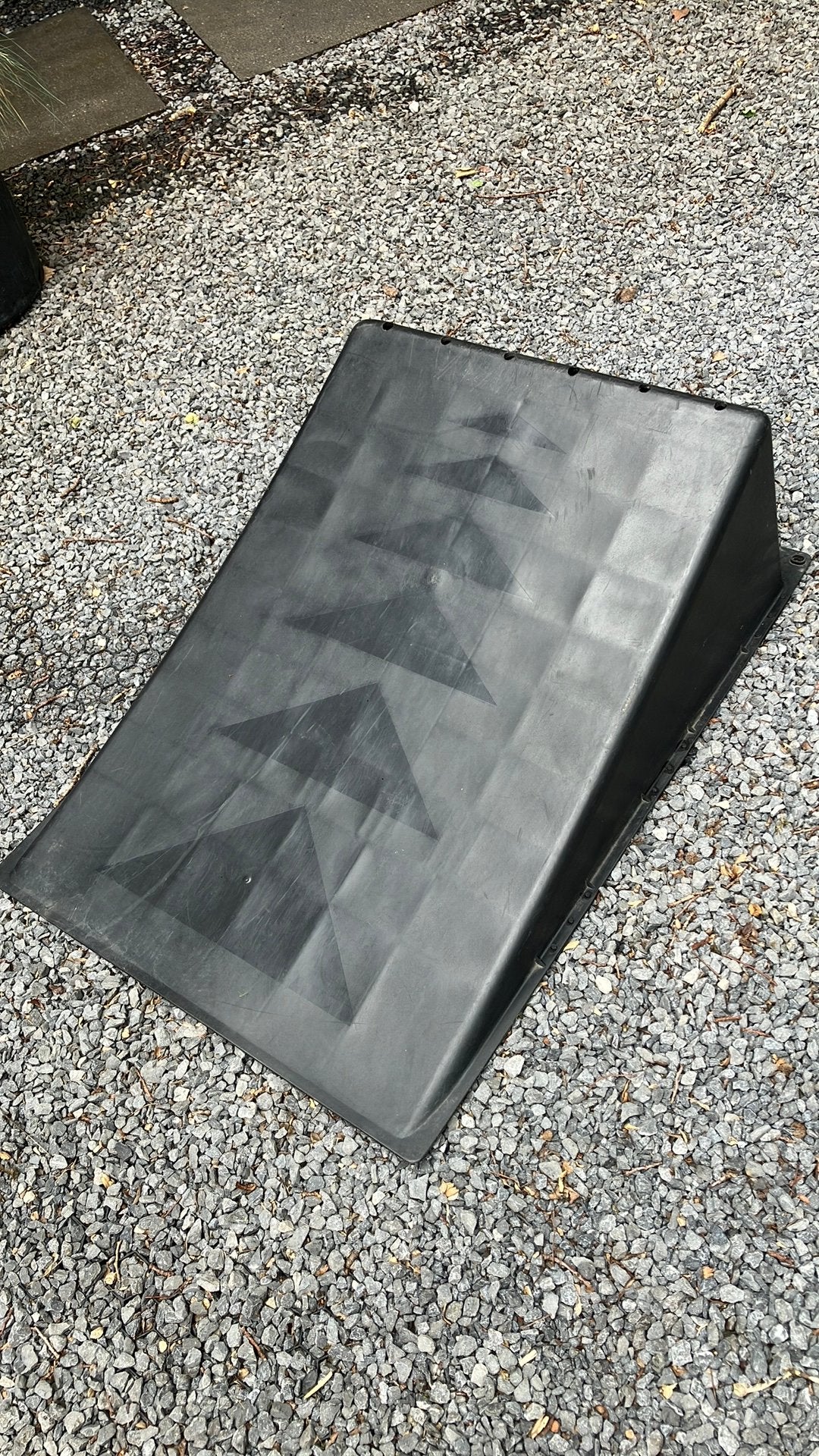 Schans / ramp voor skates, stuntstep of RC auto’s, Ophalen of Verzenden, Gebruikt