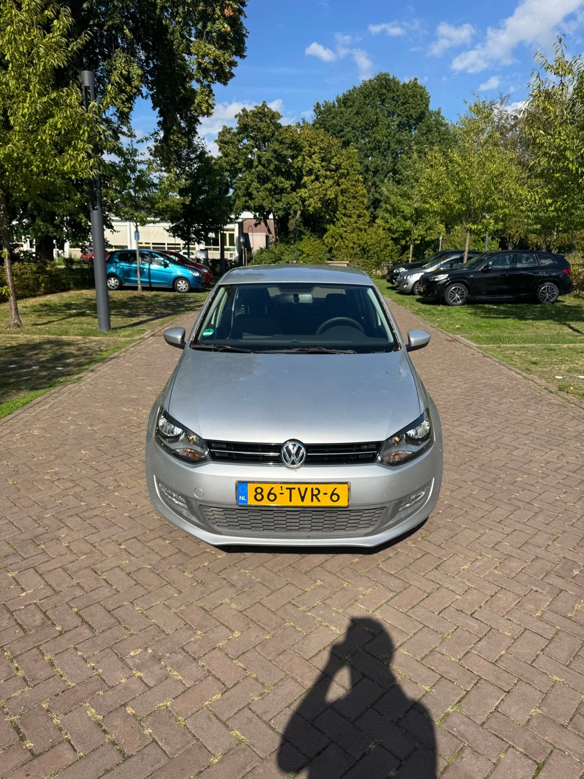 Volkswagen Polo 1.2 TSI 66KW 2012 Grijs, Auto's, Voorwielaandrijving, 40 €/maand, 4 cilinders, Origineel Nederlands