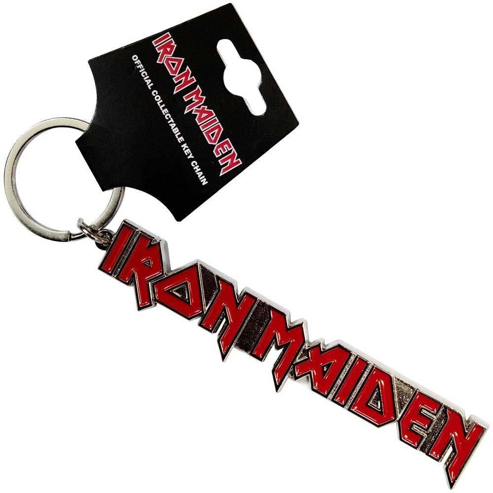 Iron Maiden logo sleutelhanger van metaal keychain hanger