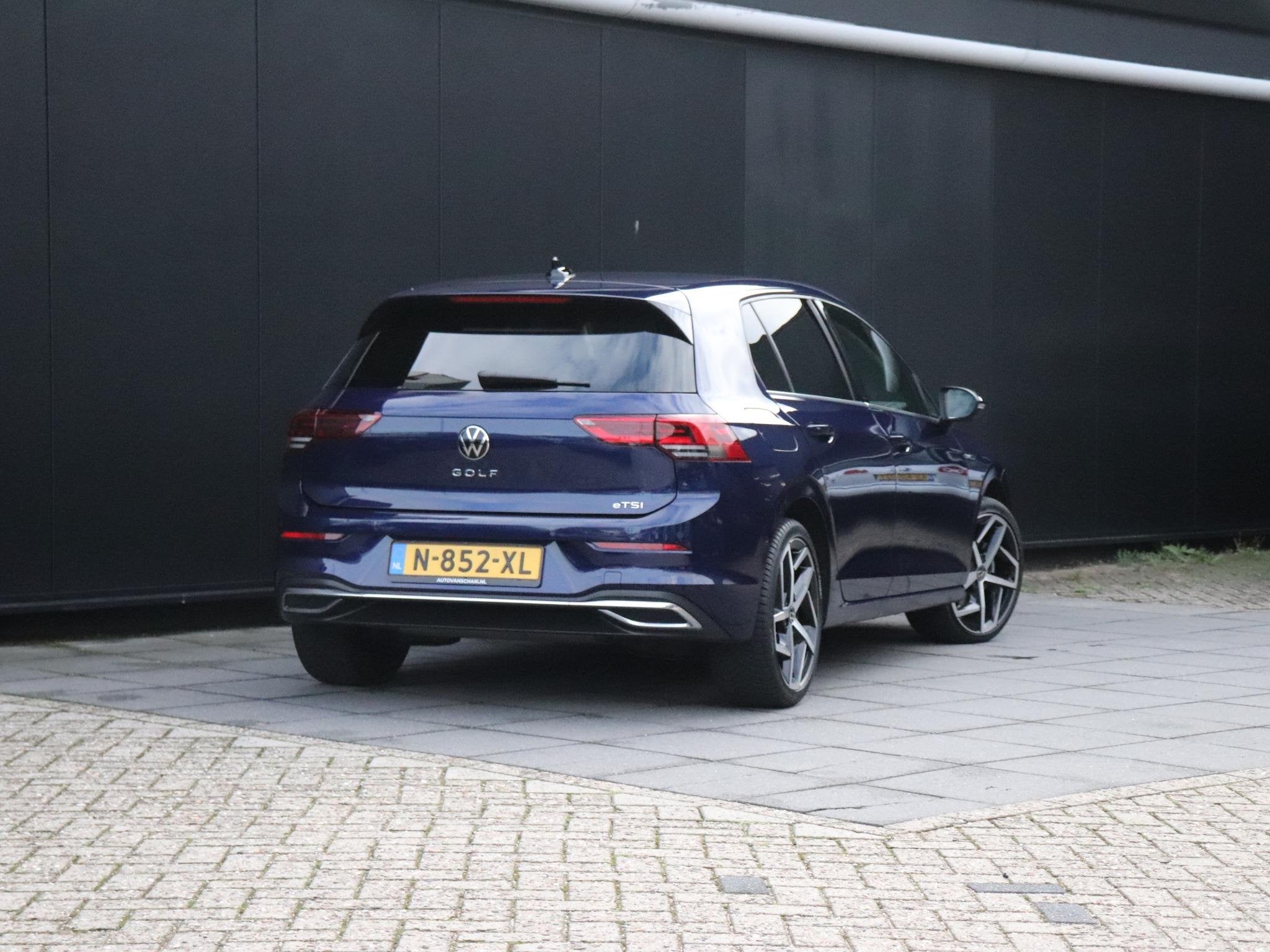 Volkswagen Golf 1.5 eTSI Style | DSG | MEMORY | ALCANTARA |, Auto's, Stof, 4 cilinders, 150 pk, Blauw