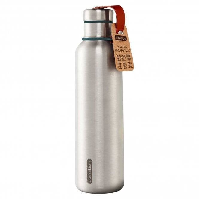 Nieuw | geïsoleerde Waterfles 750ml - Ocean RVS Black+Blum, Ophalen, Nieuw