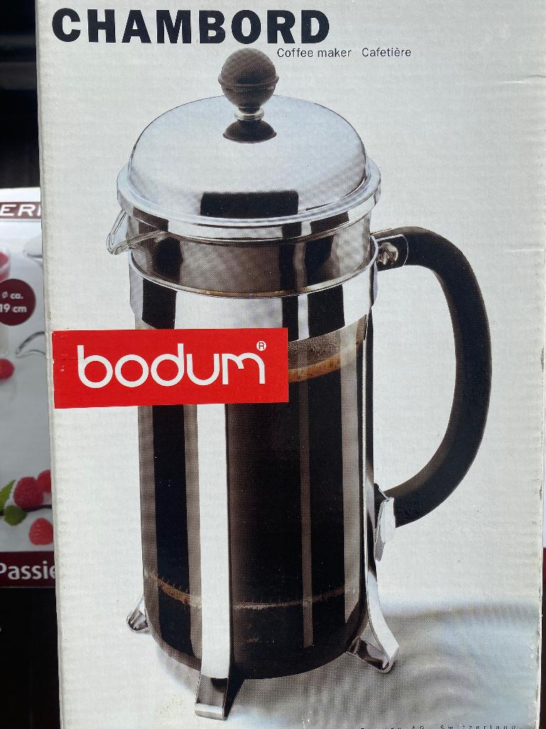 Bodum Chambord French Press Cafétière!, Ophalen, Overige modellen, Nieuw, Gemalen koffie