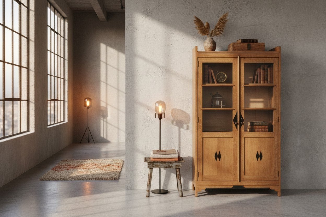 Art Deco kast Amsterdamse School boekenkast, Ophalen