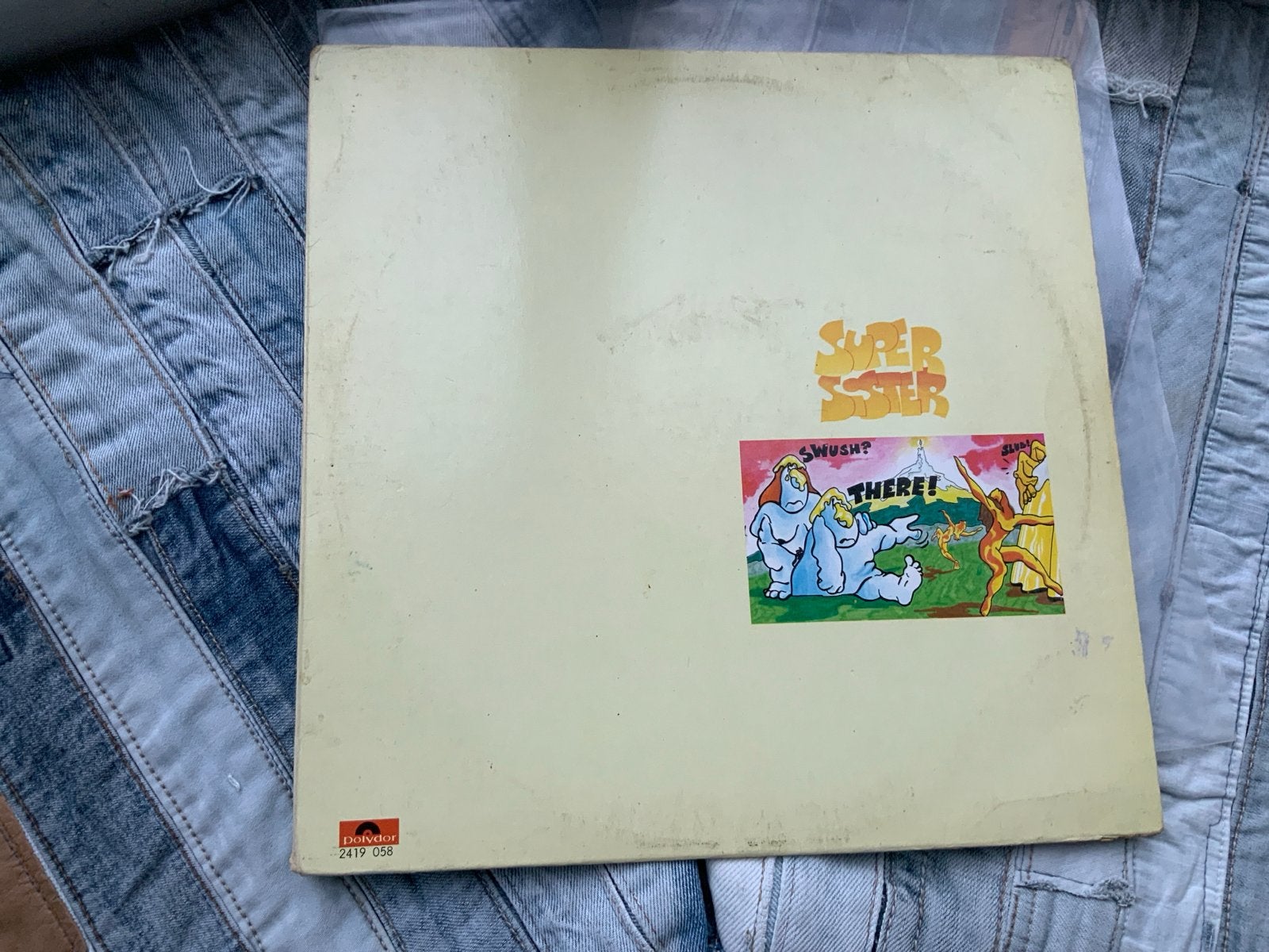 Supersister - Pudding en Gisteren LP, Cd's en Dvd's, LP, Originele persing, Ophalen of Verzenden, 12 inch