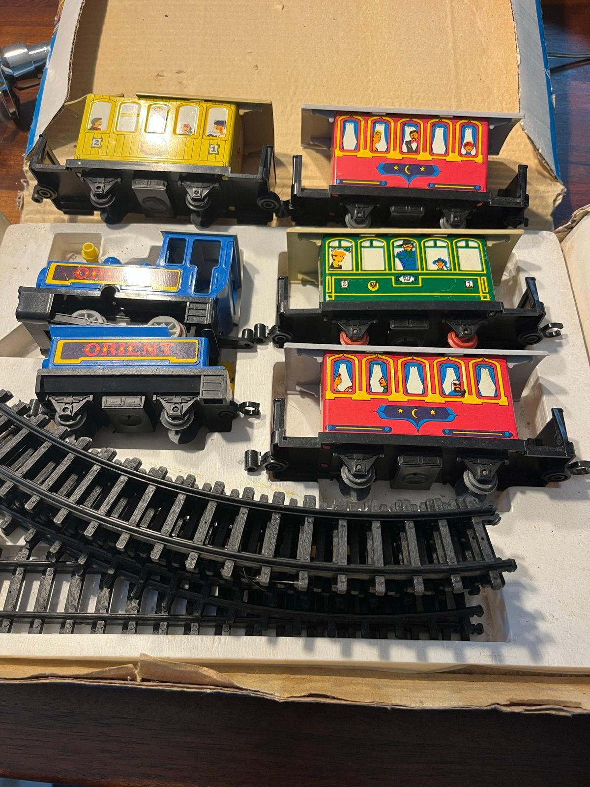 Ankerbahn 2129 Treinset met 2 Extra Wagons - Jaren '70, Overige merken, Ophalen of Verzenden, Analoog, Gebruikt