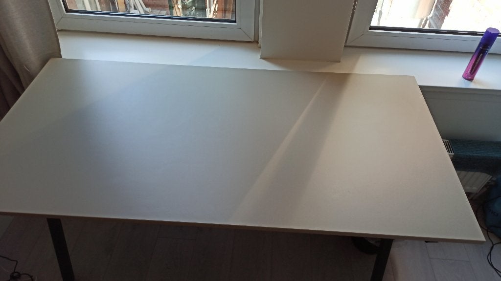 Ikea Trotten bureau, Huis en Inrichting, Ophalen, 160 cm, Spaanplaat of MDF, Zo goed als nieuw
