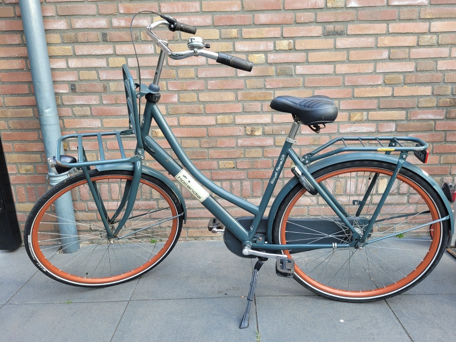 omafiets nexus 3 versnellingen met terugtraprem 28 inch, Ophalen, Terugtraprem, Versnellingen, 53 tot 56 cm