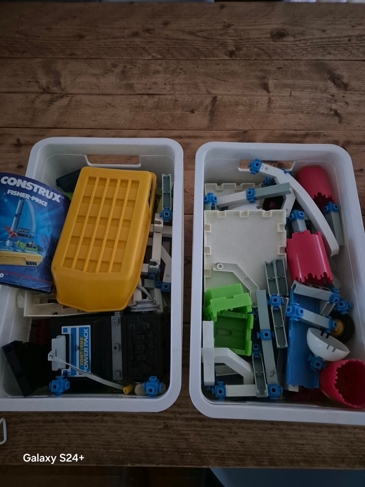 Vintage Construx Fisher-Price Bouwset met Power Pack, Ophalen of Verzenden, Gebruikt, Speelset, Met geluid