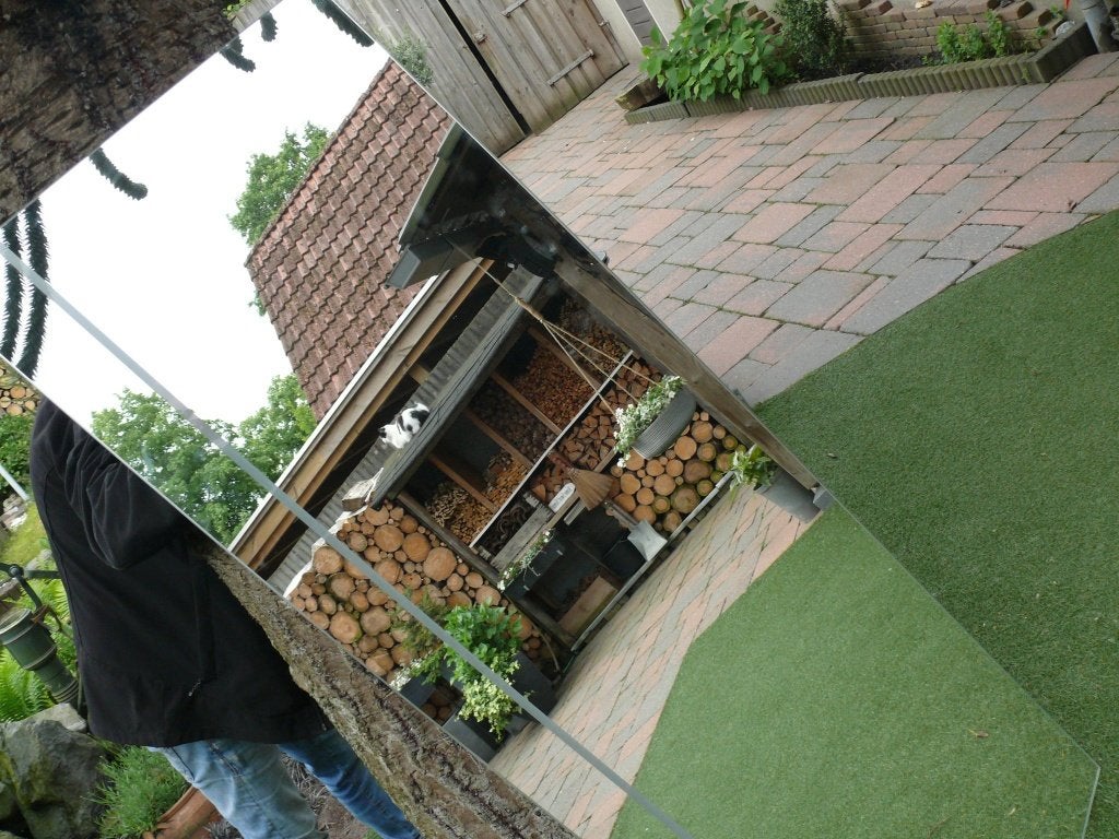 Badkamerspiegel met verlichting , kan verwarmd worden, 125 cm of meer, Ophalen of Verzenden, Zo goed als nieuw, Minder dan 100 cm