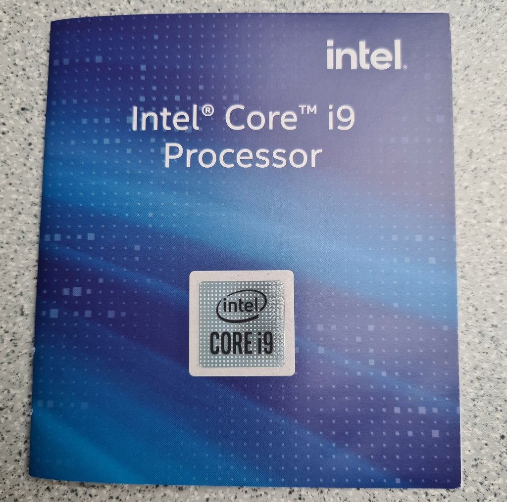 Processorstickers Core i7 en i9, Computers en Software, Ophalen of Verzenden, Nieuw, 4 Ghz of meer