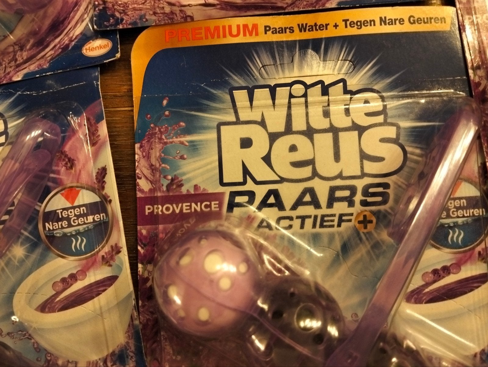 5x Witte Reus Paars Actief+ toiletblokken (nieuw), Huis en Inrichting, Schoonmaakartikelen, Ophalen of Verzenden, Schoonmaakmiddel