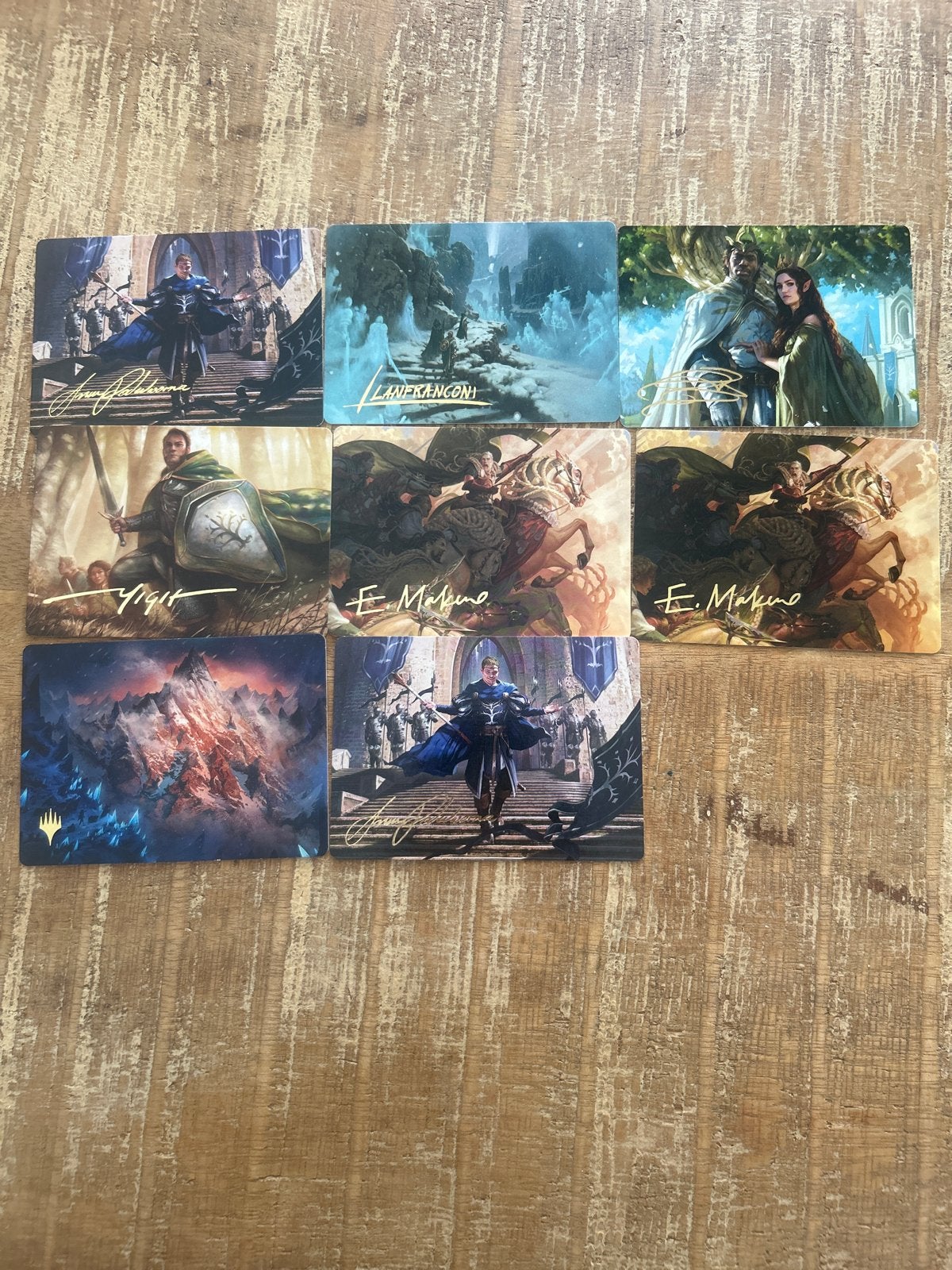 Magic: The Gathering Art Kaarten Collectie (Gesigneerd), Ophalen of Verzenden, Zo goed als nieuw, Meerdere kaarten