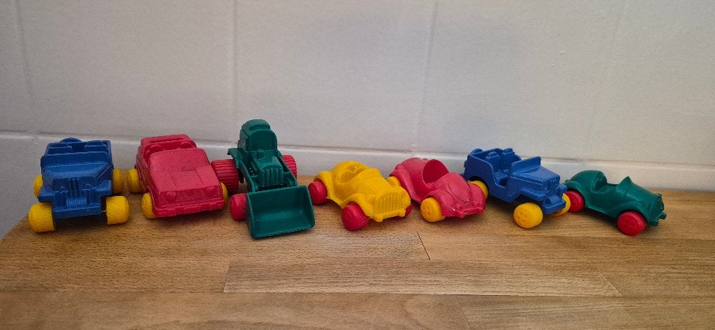 7 Viking Toys Sweden voertuigen vintage., Ophalen of Verzenden, Overige typen