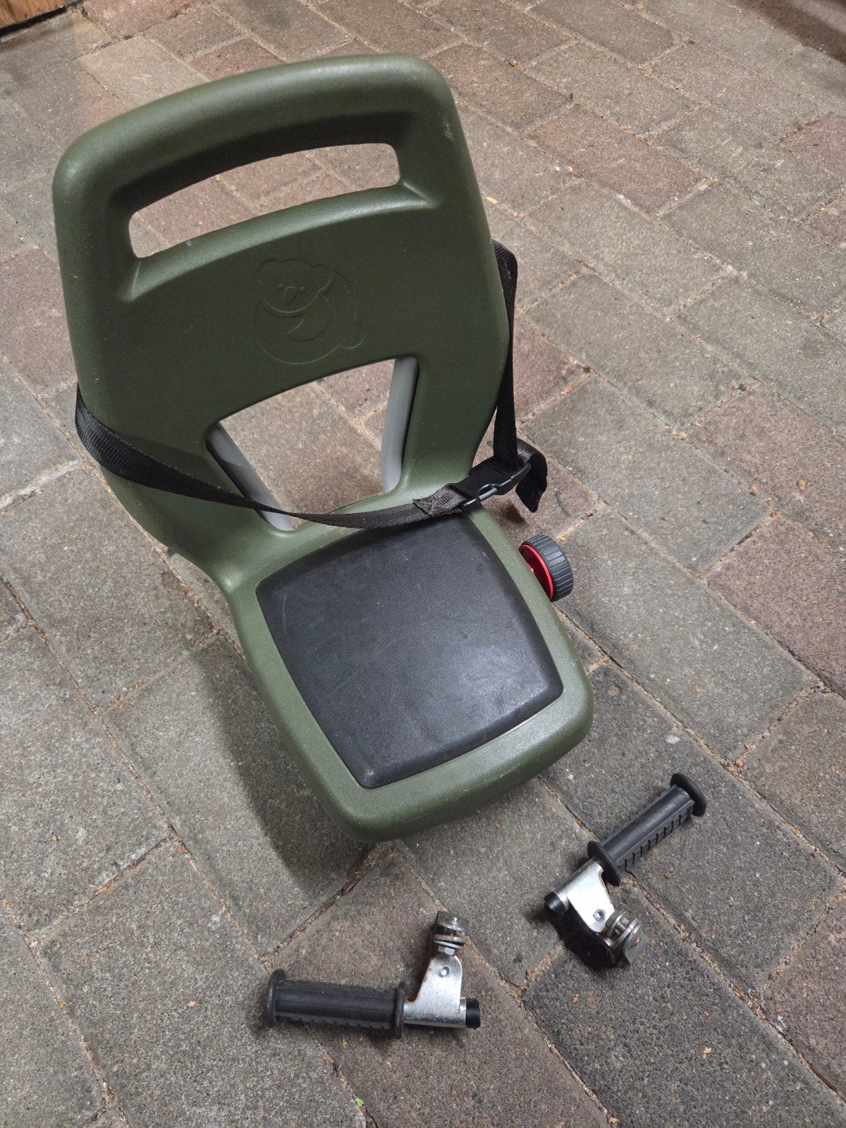 Qibbel fietsstoeltje voor achterop., Achterzitje, 22 t/m 36 kg, Ophalen of Verzenden, Qibbel