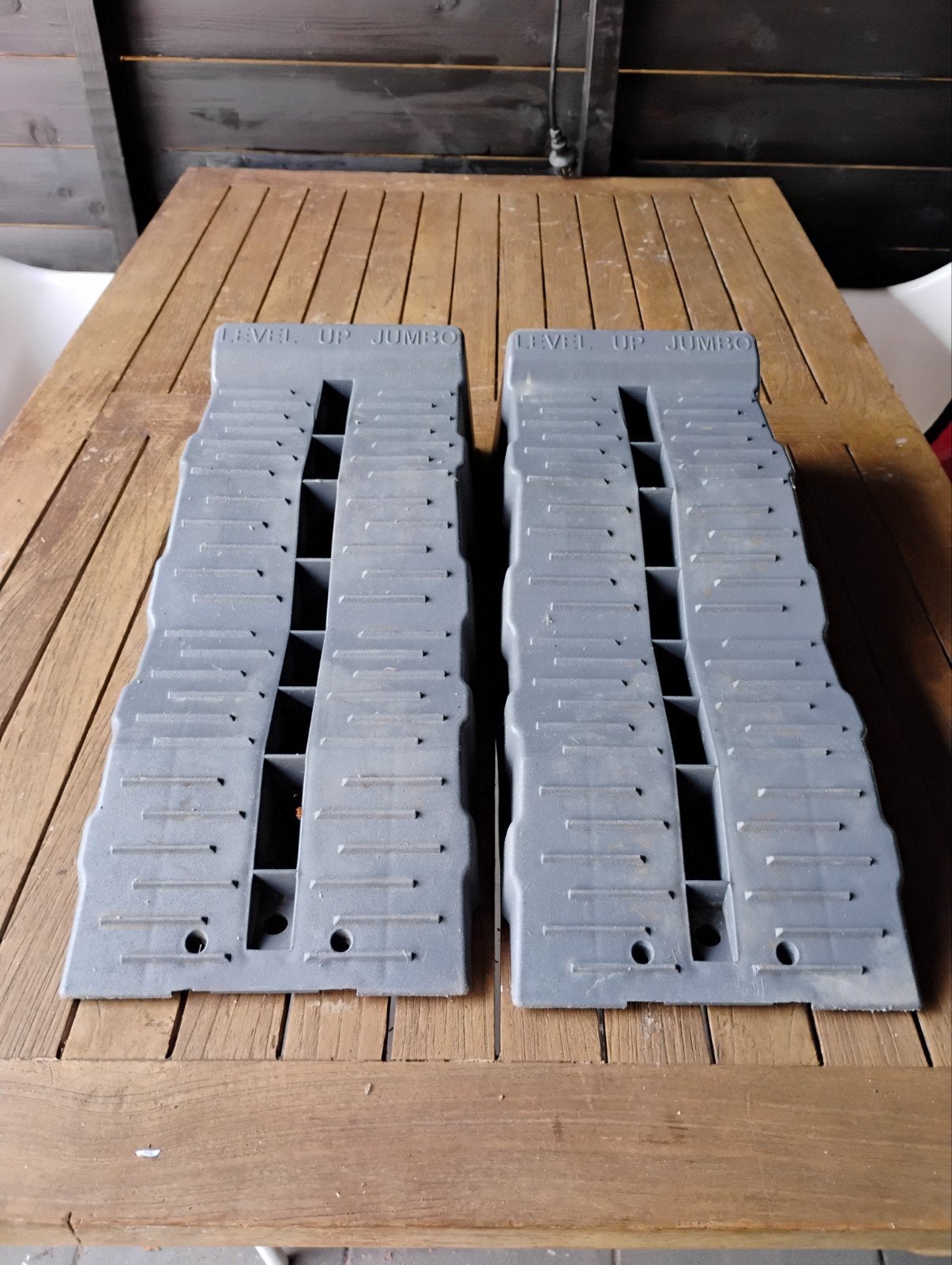 levelers Fiamma Jumbo voor caravan en camper, Ophalen, Zo goed als nieuw