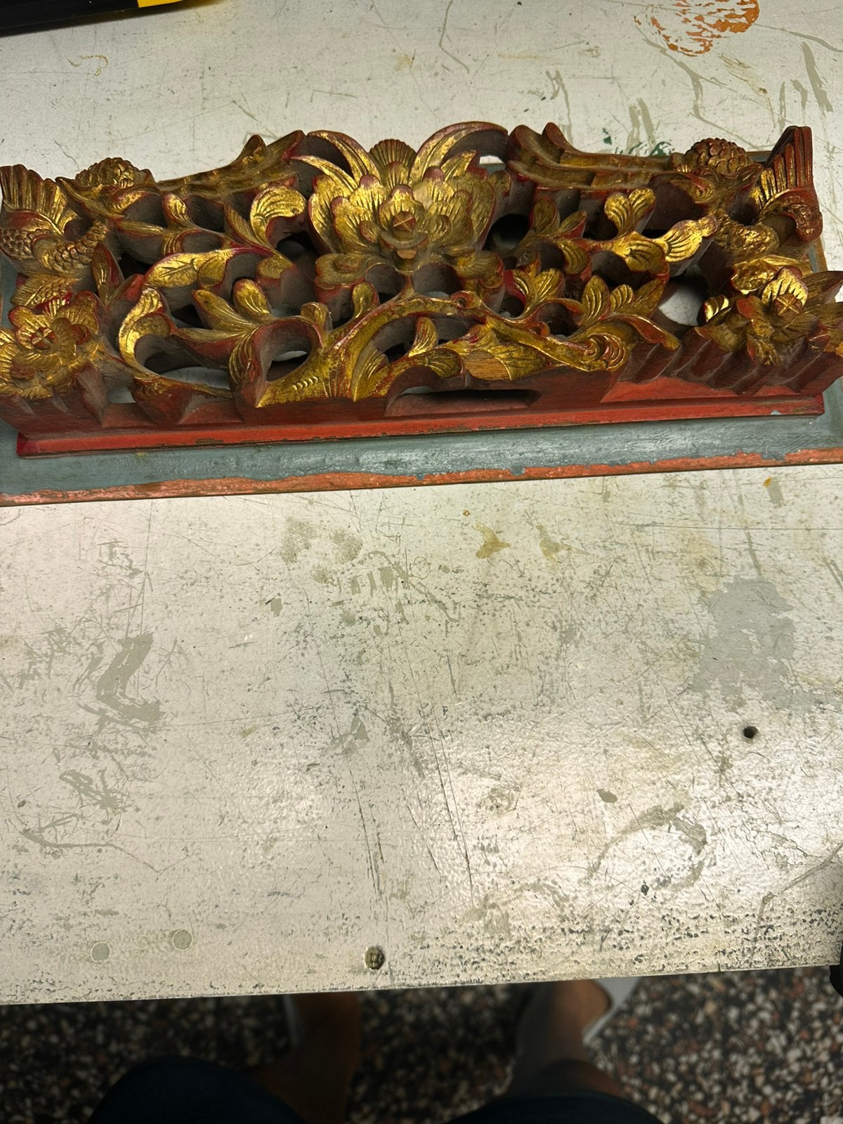 Indonesisch oud houtsnijwerk, Overige onderwerpen, Houtsnijwerk, Ophalen of Verzenden, Handgemaakt