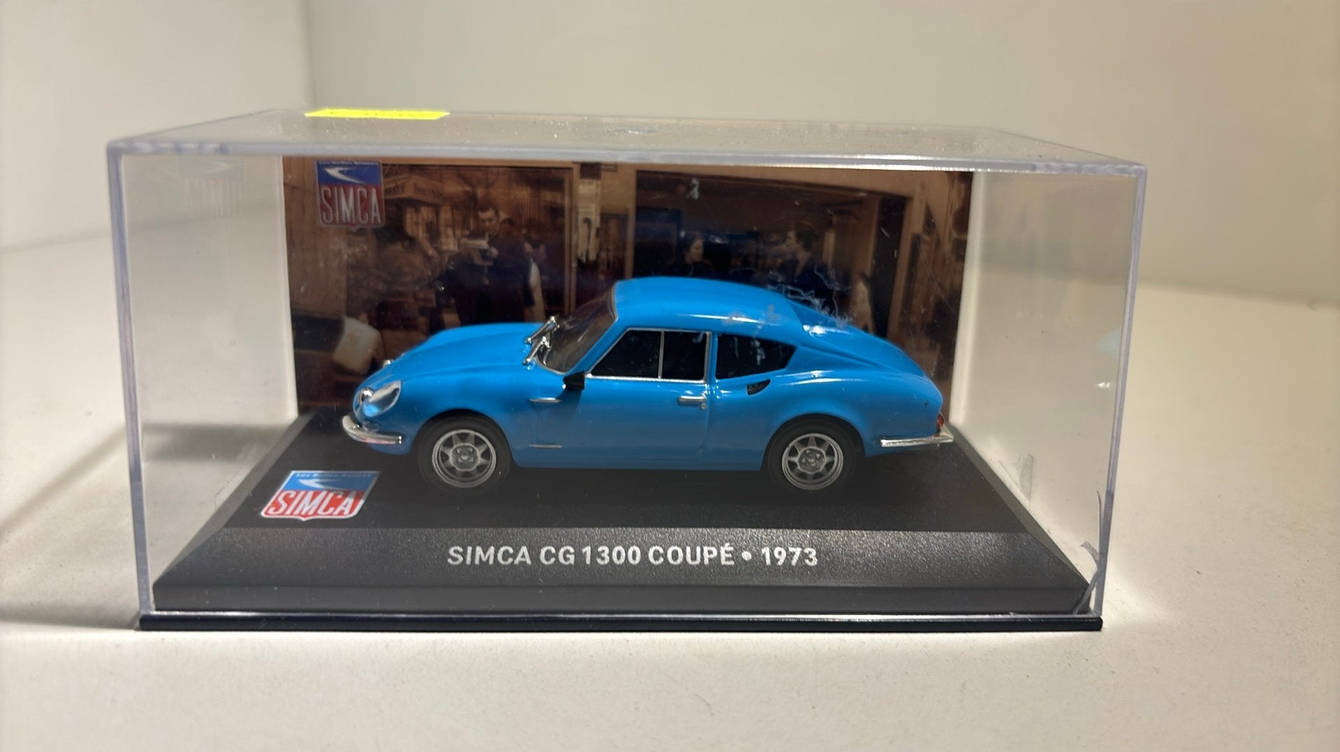 Simca cg 1300 coupe 1973 altaya 1.43, Overige merken, Auto, Ophalen of Verzenden, A