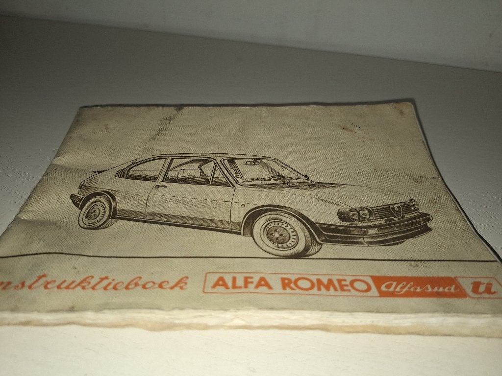 Instruktieboek Alfa Romeo Alfasüd ti, Verzenden