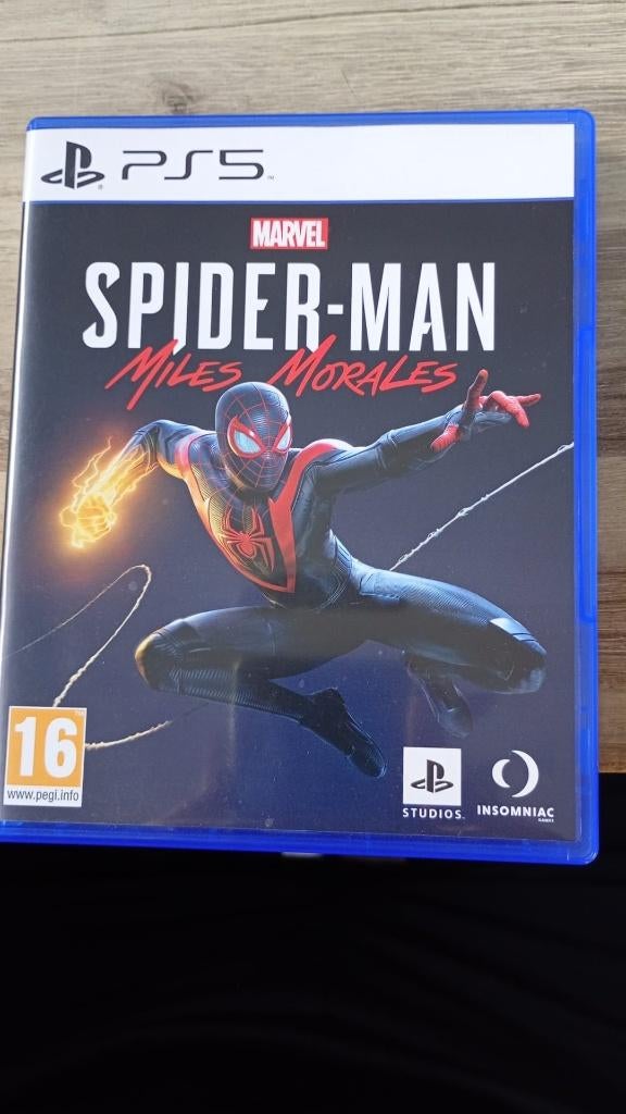 Spiderman Miles Morales PS5, Spelcomputers en Games, Games | Sony PlayStation 5, 1 speler, Zo goed als nieuw, Vanaf 16 jaar, Ophalen