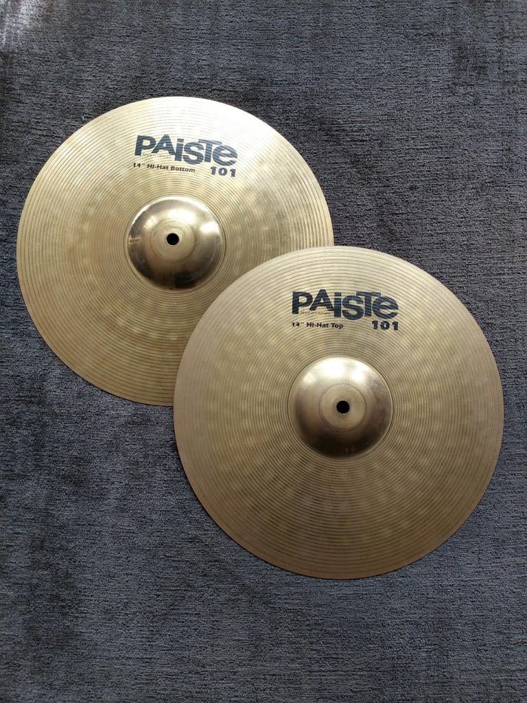 Paiste Hihat 14" 101 serie., Ophalen, Gebruikt, Drums of Percussie