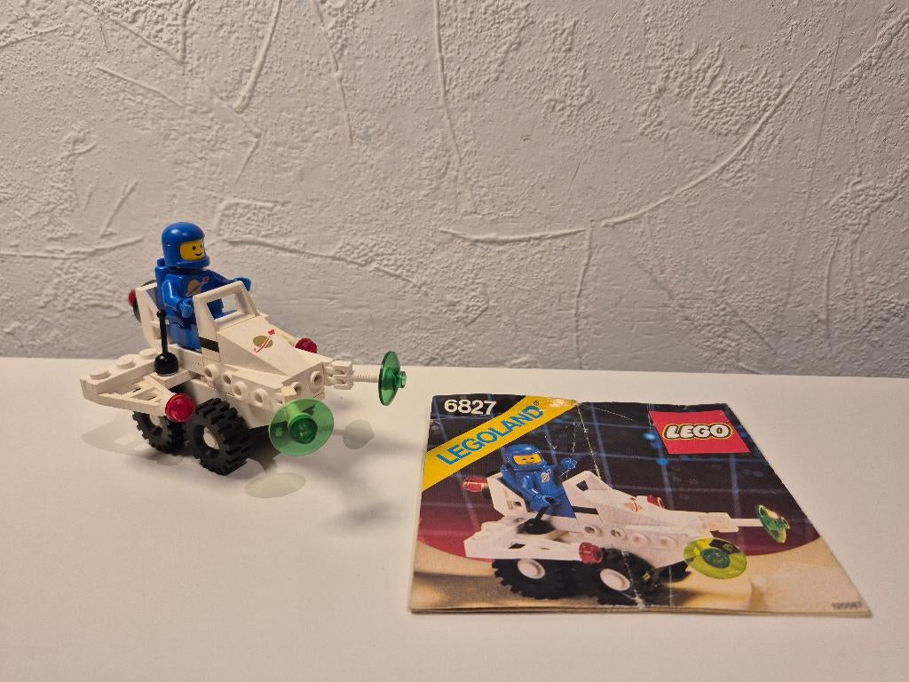 Lego Space 6827 Strata Scooter, Gebruikt, Lego, Ophalen of Verzenden, Compleet