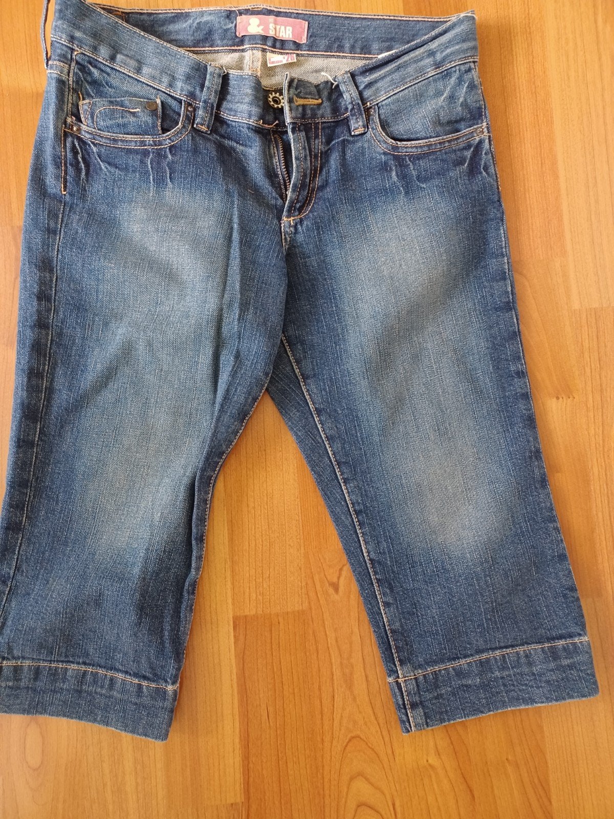 Leuke & Star Capri Jeans - Maat W26 NW, Kleding | Dames, & Star, Blauw, Nieuw, Ophalen of Verzenden