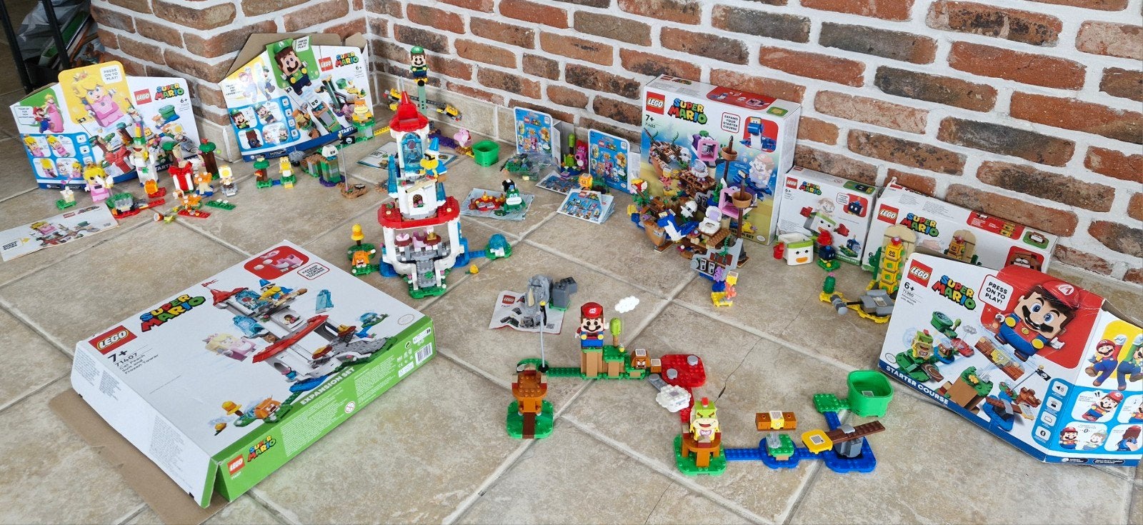 Grote LEGO Super Mario - Startersets en uitbreiding, Ophalen, Zo goed als nieuw
