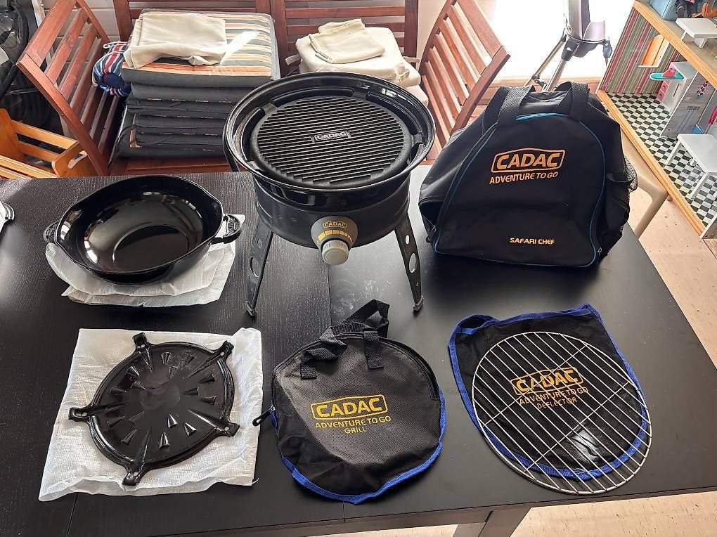 Cadac Safari Chef gasbarbecue, Ophalen of Verzenden, Zo goed als nieuw