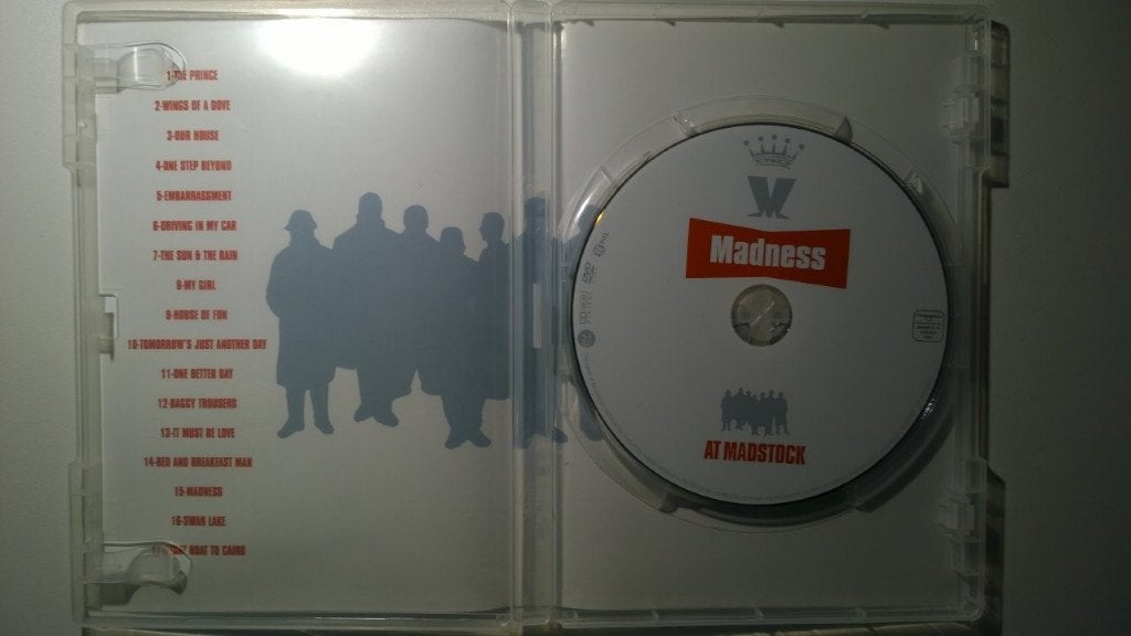 Madness - At Madstock (DVD), Alle leeftijden, Ophalen of Verzenden, Zo goed als nieuw